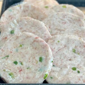 pork-and-spring-onion-round-sausage-glasgow-butchers-david-cox-home-delivery