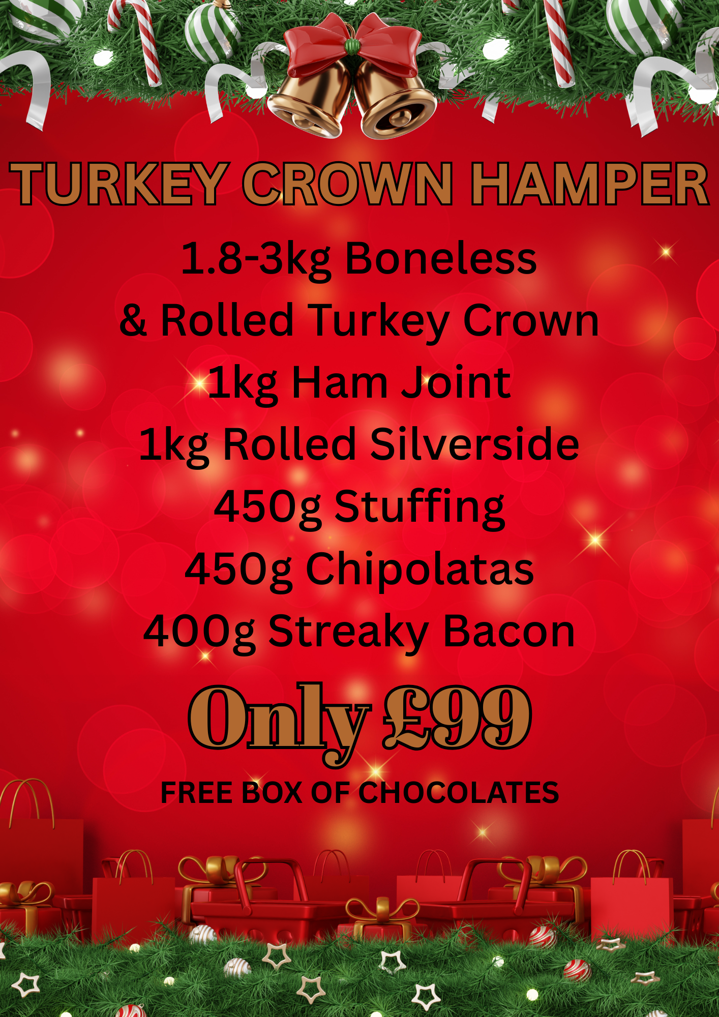 £99 Christmas Crown Hamper