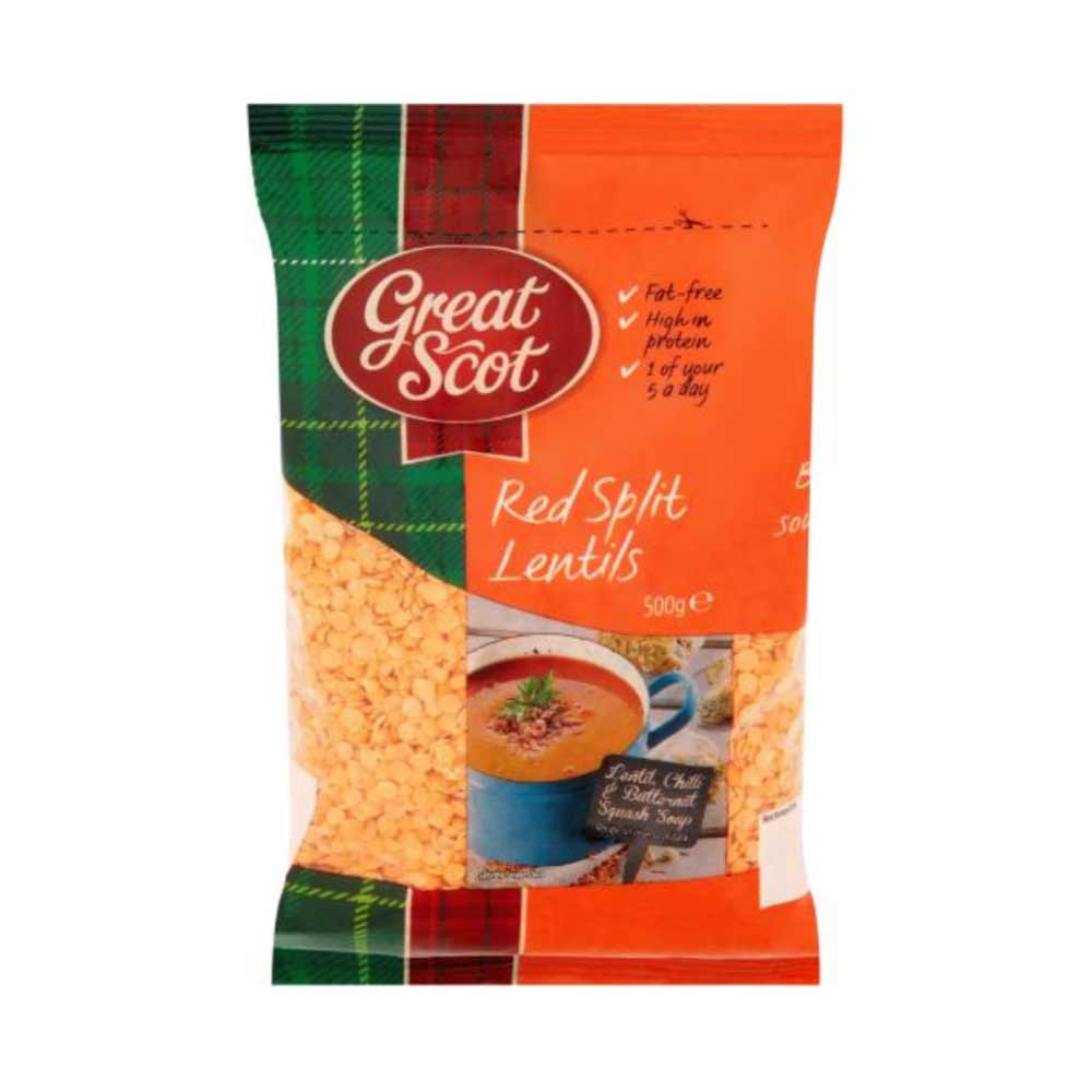 Bramiks Red Lentils Large 500g