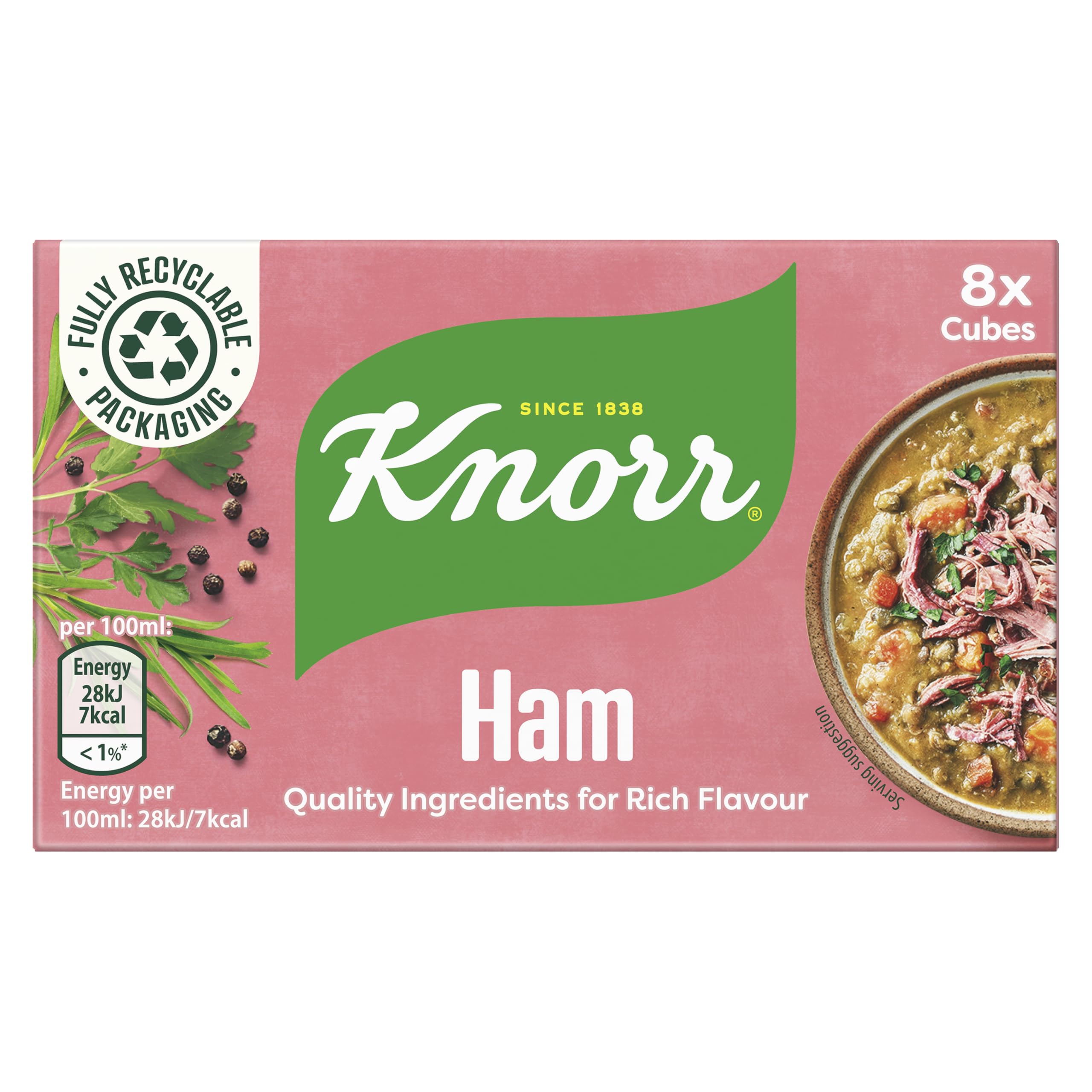 Knorr Ham Stock Cubes
